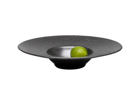 Plate Deep Cosmos Black Ø27cm