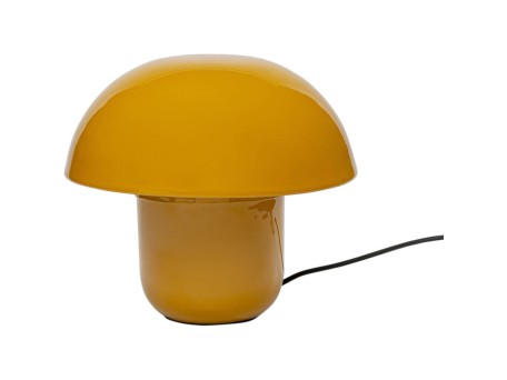 Φωτιστικό Επιτραπέζιο Mushroom Μεταλλικό Κίτρινο 29x29x27εκ. - Κίτρινο