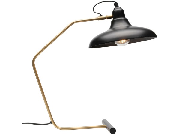 Φωτιστικό Επιτραπέζιο Doro Μεταλλικό Μαύρο 41x25x49εκ. - Μαύρο