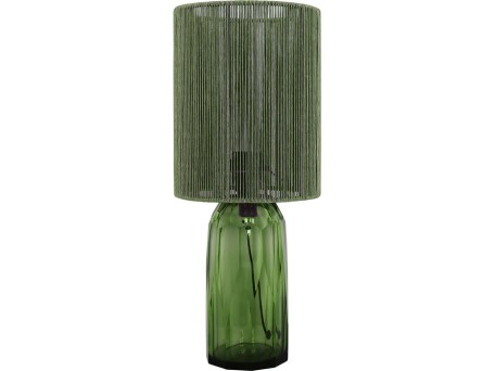 Φωτιστικό Επιτραπέζιο  Veccio Γυαλί Πράσινο 18*18*42εκ. - Πράσινο
