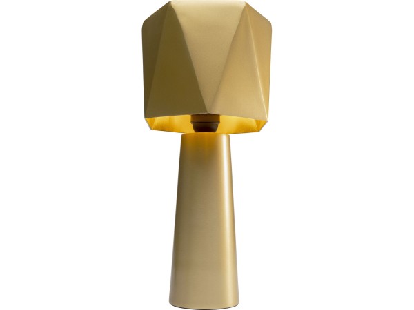 Φωτιστικό Επιτραπέζιο Martha Μεταλλικό Χρυσό 17x17x38εκ. - Χρυσό Φωτιστικό Επιτραπέζιο Martha Μεταλλικό Χρυσό 17x17x38εκ. - Χρυσό