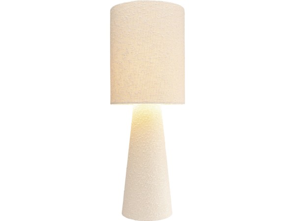 Φωτιστικό Επιτραπέζιο Marleen Ύφασμα Μπουκλέ Μπεζ 22x22x60εκ. - Μπεζ