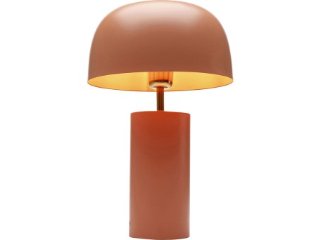 Φωτιστικό Επιτραπέζιο Loungy Μεταλλικό Καφέ 25*25*38εκ. - Καφέ