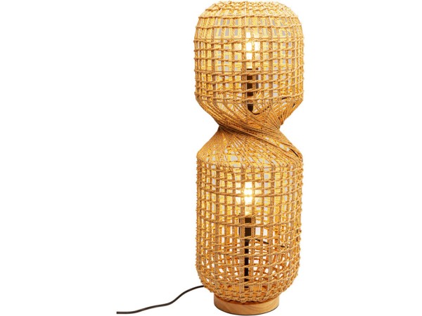 Φωτιστικό Δαπέδου Aloha Μεταλλικό/Ρατάν Μπεζ 23x23x67εκ. - Μπεζ Φωτιστικό Δαπέδου Aloha Μεταλλικό/Ρατάν Μπεζ 23x23x67εκ. - Μπεζ