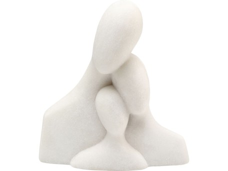 Διακοσμητικό Επιτραπέζιο Soft Family Άσπρο 28x13x29,5 εκ. - Λευκό