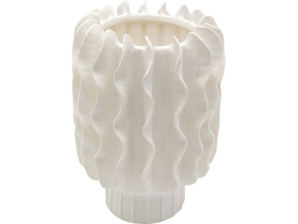 Βάζο Viento Πολυρεσίνη Λευκό 19x19x26εκ. - Λευκό Βάζο Viento Πολυρεσίνη Λευκό 19x19x26εκ. - Λευκό