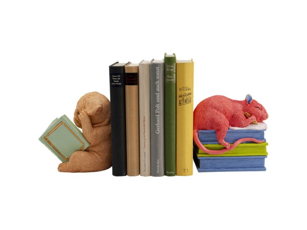 Βιβλιοστάτες Pet Party Κεραμικοί Πολύχρωμοι  (2/Set) 25*14*15εκ. - Πολύχρωμο