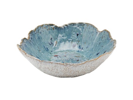 Μπολ Mina Κεραμικό Μπλε 30.2x28.6x10εκ. - Μπλε