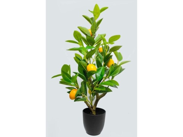 Τεχνητό Φυτό Lemon Tree Πράσινο/Κίτρινο 60 εκ - Πράσινο Τεχνητό Φυτό Lemon Tree Πράσινο/Κίτρινο 60 εκ - Πράσινο