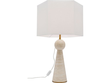 Φωτιστικό Επιτραπέζιο Molto Μπεζ Μέταλλο 46x40x75 εκ. - Μπεζ