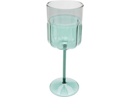 Ποτήρι Κρασιού Duetto Μπλε Γυαλί 8x8x23 εκ. - Μπλε