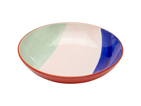 Μπολ Capri Κεραμικό Πολύχρωμο 20.3x20.3x4.3εκ.  - Πολύχρωμο