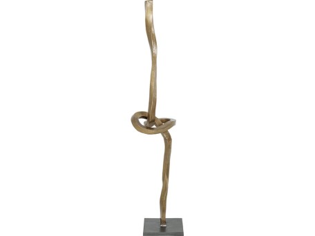 Διακοσμητικό Δαπέδου  Knot Μεταλλικό Χρυσό 35*29*159εκ. - Χρυσό