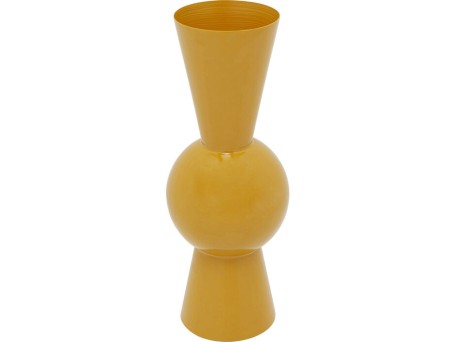 Βάζο Blow Κίτρινο 20x20x53εκ. - Κίτρινο