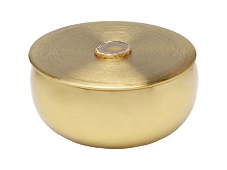 Διακοσμητικό Επιτραπέζιο Shine Μεταλλικό Χρυσό 16x16x8εκ. - Χρυσό