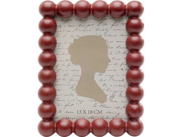 Κορνίζα Balls Πολυρεσίνη Κόκκινο 13x18εκ. - Κόκκινο