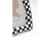 Κορνίζα Checker Πολυρεσίνη Μαύρο 13x18εκ. - Μαύρο