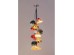 Pendant Lamp Saloon Fringes 9-lite - Πολύχρωμο