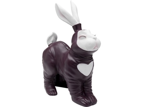 Κουμπαράς Fetish Bunny Sitting Κεραμικός Μωβ 38*21*52.5εκ. - Μωβ