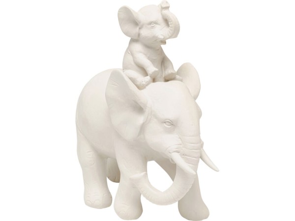 Διακοσμητικό Επιτραπέζιο  Elefant Dumbo Κεραμικό Μπεζ 17*5*8*9εκ. - Μπεζ