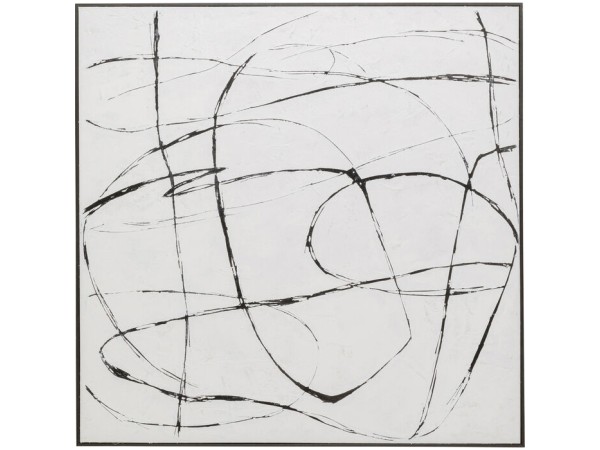 Πίνακας Καμβάς Sketch Ασπρόμαυρος 120*6*120εκ. - Λευκό Πίνακας Καμβάς Sketch Ασπρόμαυρος 120*6*120εκ. - Λευκό