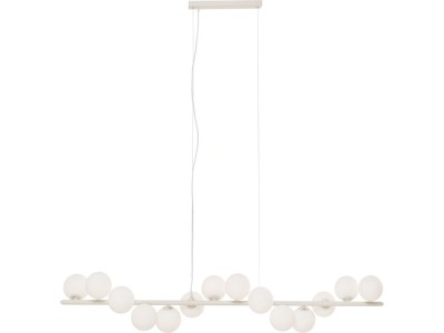 Φωτιστικό Οροφής  Scala Balls Γυαλί Μπεζ 150*28.5*130εκ. - Μπεζ