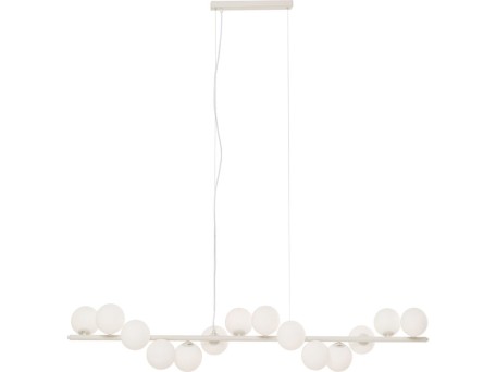 Φωτιστικό Οροφής  Scala Balls Γυαλί Μπεζ 150*28.5*130εκ. - Μπεζ