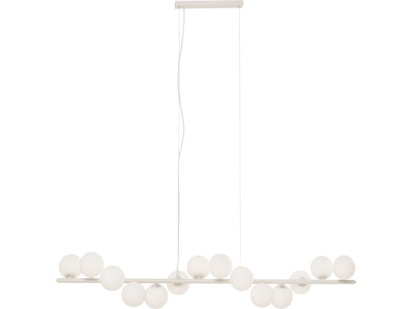 Φωτιστικό Οροφής Scala Balls Γυαλί Μπεζ 150*28.5*130εκ. - Μπεζ Φωτιστικό Οροφής Scala Balls Γυαλί Μπεζ 150*28.5*130εκ. - Μπεζ