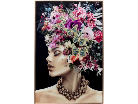 Πίνακας Muse Glamour Πολύχρωμος 120*4*80εκ. - Πολύχρωμο