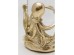 Κηροπήγιο  Octopus Κεραμικό Χρυσό 13*13*19εκ. - Χρυσό