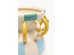 Βάζο Harlequin Handle Κεραμικό Πολύχρωμο 20*20*24εκ. - Πολύχρωμο