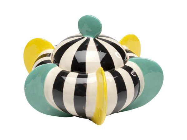 Διακοσμητικό Δοχείο Harlequin Πορσελάνη Πολύχρωμο 25.7*22.7*18εκ. - Πολύχρωμο Διακοσμητικό Δοχείο Harlequin Πορσελάνη Πολύχρωμο 25.7*22.7*18εκ. - Πολύχρωμο