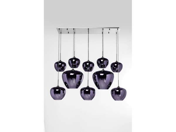 Φωτιστικό Οροφής Sphere Night Blue 160εκ - Μαύρο