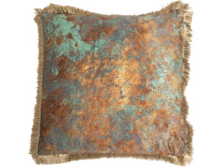 Cushion Antique Fringe 55x55cm - Χρυσό