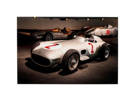 Glass Picture Automotive Race 120x80cm - Πολύχρωμο