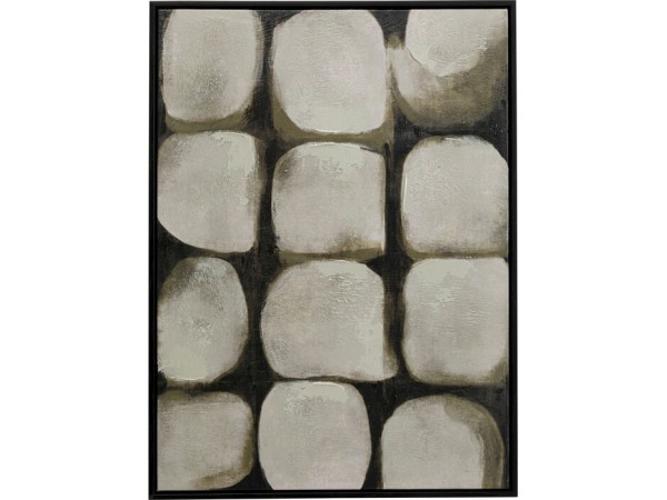 Πίνακας Καμβάς Pinceau Cloud Καφέ 55*4*75εκ. - Γκρι Πίνακας Καμβάς Pinceau Cloud Καφέ 55*4*75εκ. - Γκρι