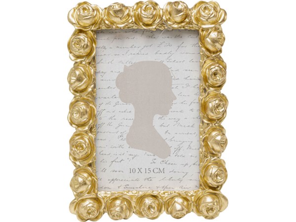 Κορνίζα  Rose Blossom Χρυσή 14*2.5*19εκ. - Χρυσό