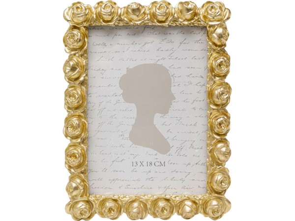 Κορνίζα  Rose Blossom Χρυσή 16*2*22εκ. - Χρυσό