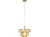Pendant Lamp Arcadia Amber Ø34cm - Χρυσό