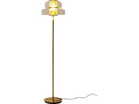 Floor Lamp Arcadia Amber 155cm - Χρυσό