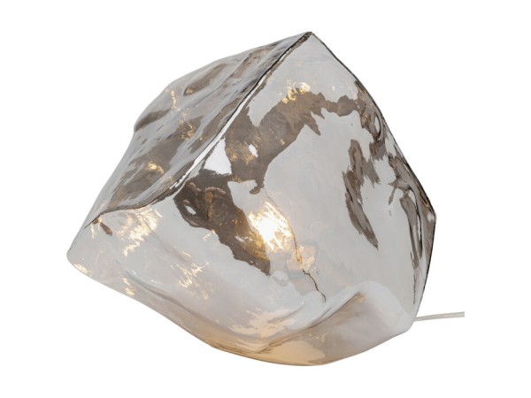 Table Lamp Aura Smoke Ø30cm - Ασημί