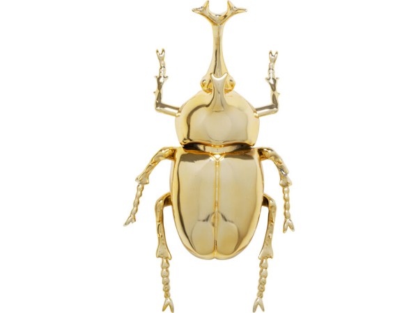 Wall Decoration Stag Beetle Gold 41cm - Χρυσό