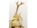 Wall Decoration Stag Beetle Gold 41cm - Χρυσό