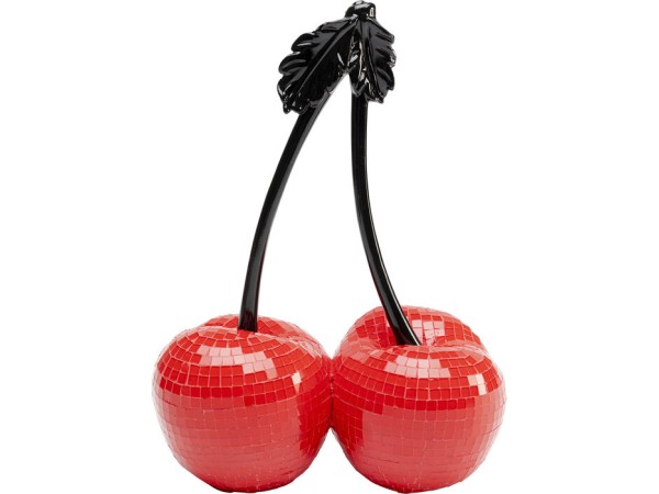 Διακοσμητικό Επιτραπέζιο Cherries Κόκκινο 18.5*12*25εκ.α - Κόκκινο
