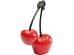 Διακοσμητικό Επιτραπέζιο  Cherries Κεραμικά Κόκκινα 16*9*25εκ. - Κόκκινο