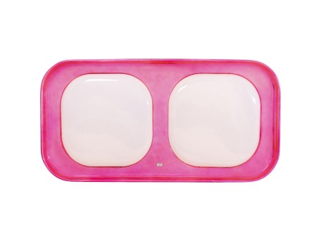 Φωτιστικό Τοίχου  Cloud Beam Ροζ 202*15*102εκ. - Ροζ