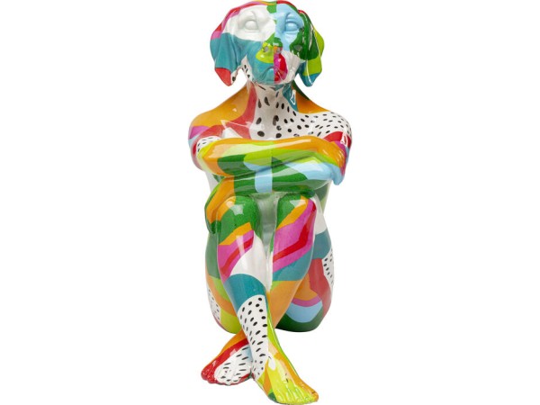 Διακοσμητικό Επιτραπέζιο Dog Gillie Πολύχρωμο 25*16*32εκ. - Πολύχρωμο