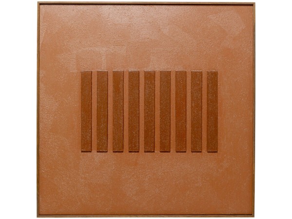Canvas Picture Art Row Brown 100x100cm - Καφέ