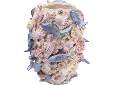 Βάζο Sea Animals Κεραμικό Πολύχρωμο 31.5*30.5*40εκ. - Πολύχρωμο