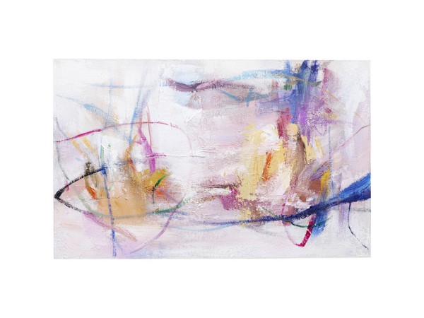 Πίνακας Καμβάς  Art Interaction Πολύχρωμος 80*4*50εκ. - Πολύχρωμο